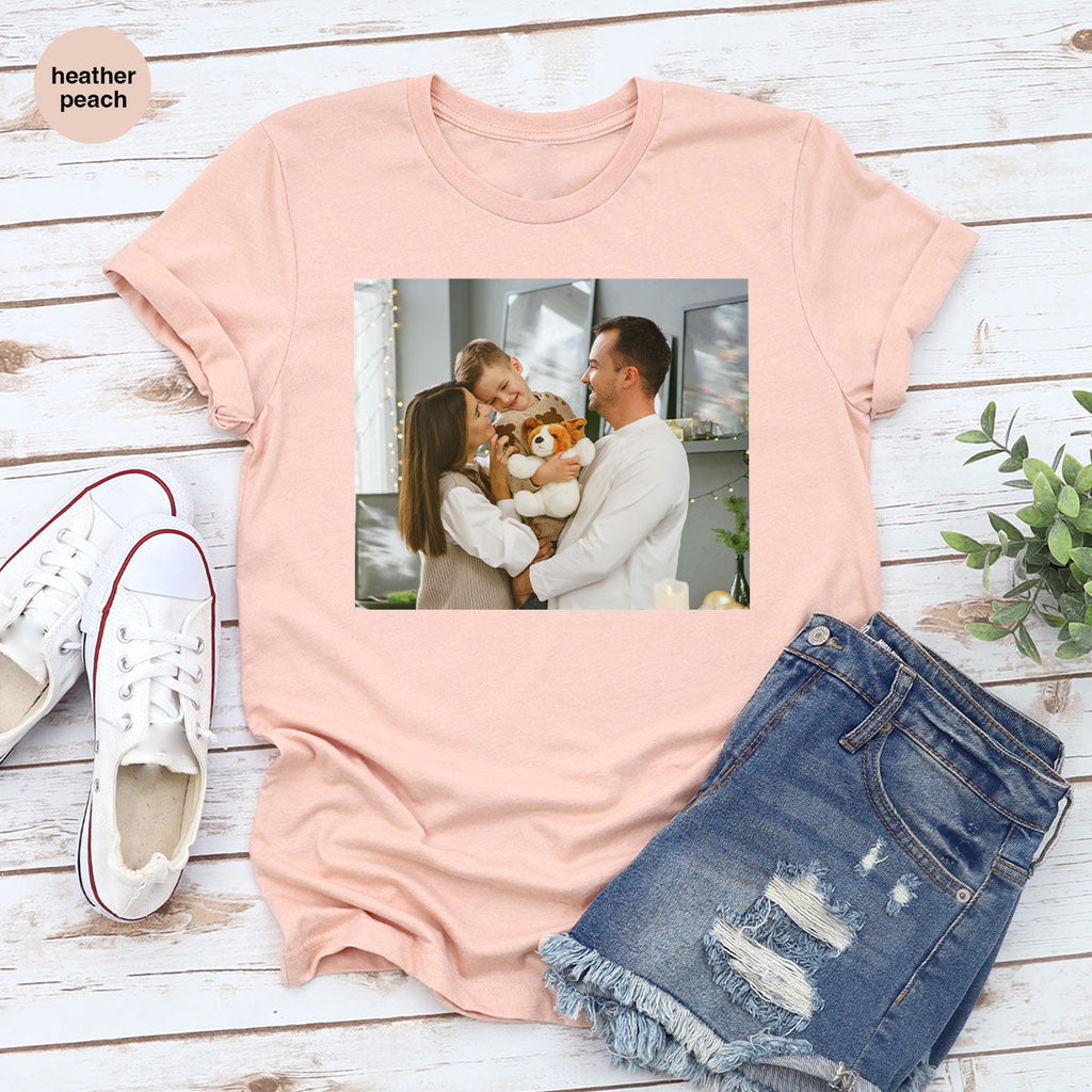 Custom Family T-Shirt, Customizable Photo Shirt, Baby Tee, product image 66