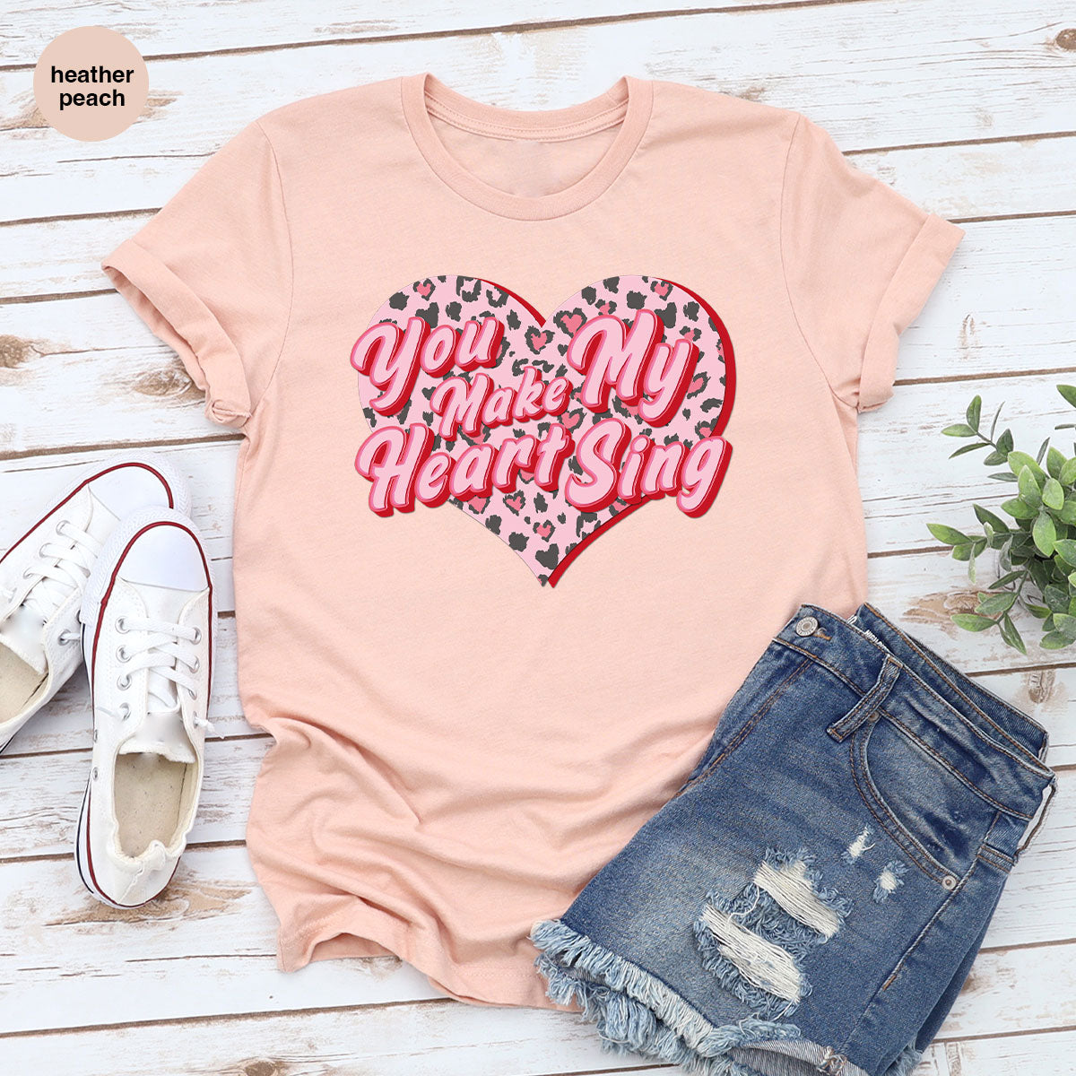 You Make My Heart Sing Shirt, Valentine's Day Romantic Gift product image 79