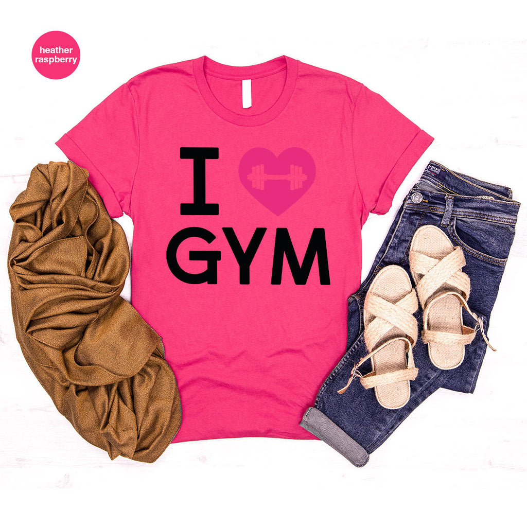 Fitness T-Shirt, GYM Shirt, I Love For Bodybuilder product image 1