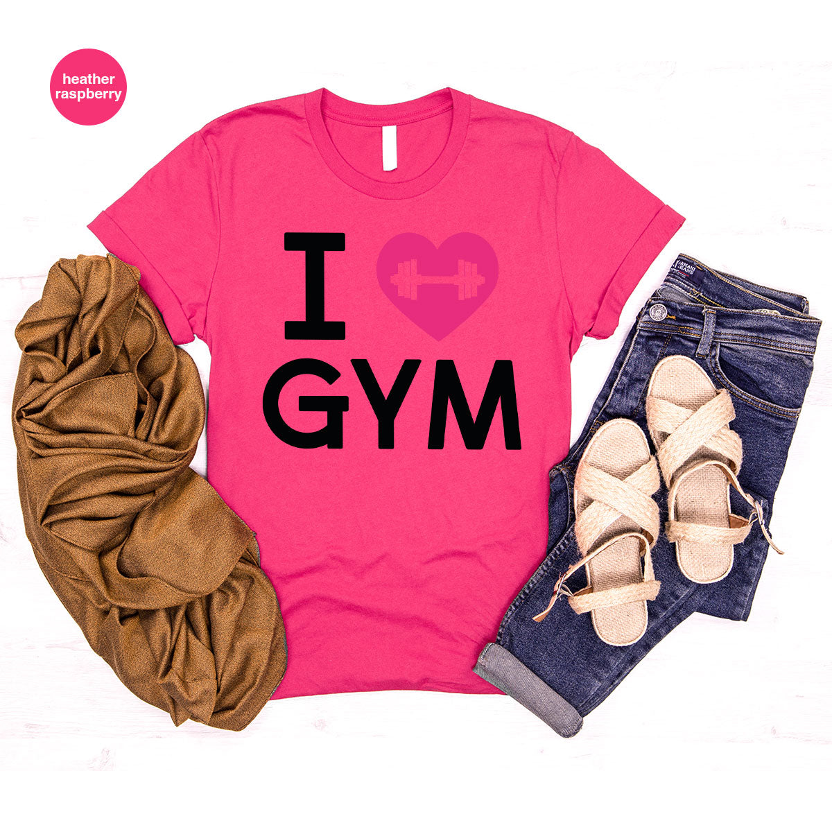 Fitness T-Shirt, GYM Shirt, I Love For Bodybuilder product image 1