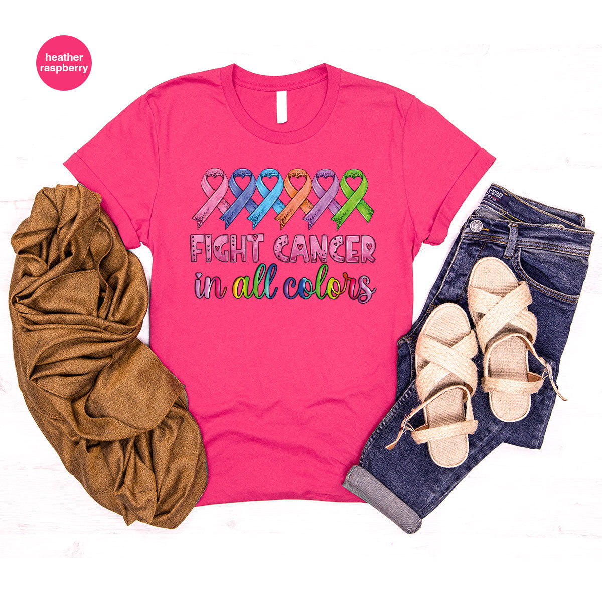 Lung Cancer Shirt, Family Support T-Shirt product image 73