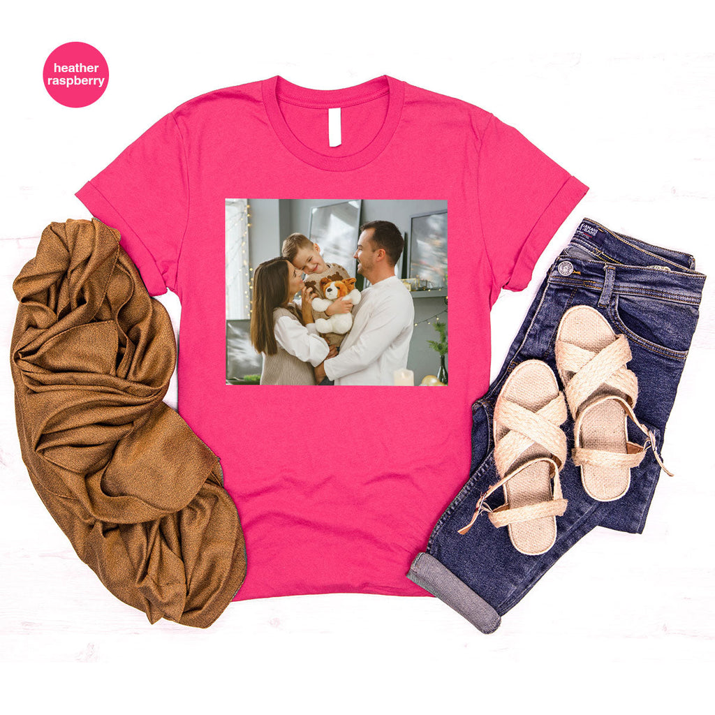 Custom Family T-Shirt, Customizable Photo Shirt, Baby Tee, product image 67