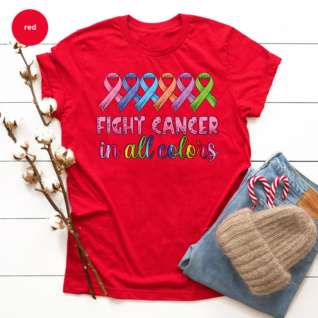 Lung Cancer Shirt, Family Support T-Shirt product image 74