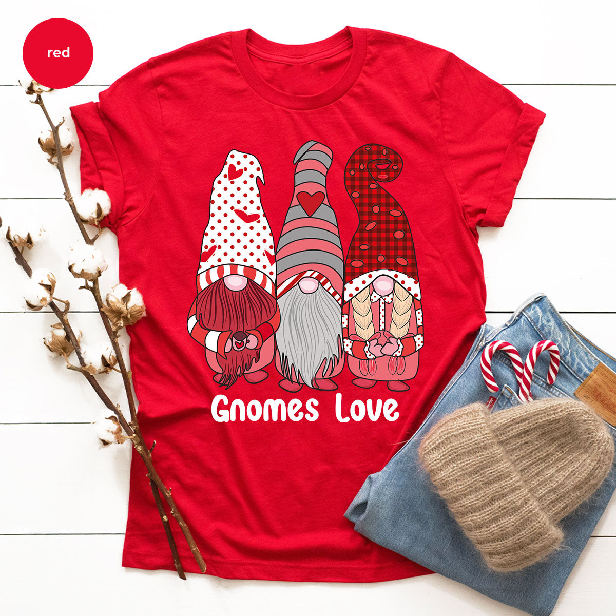 Gnomes Love Shirt, 4ever Best T-Shirt, Valentine's Day 2023 product image 91