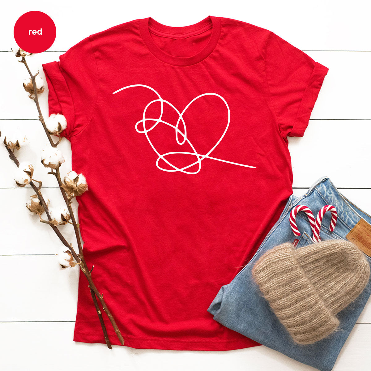 Love Shirt, 2023 Valentine's Day Women Gift, Men's product image 86