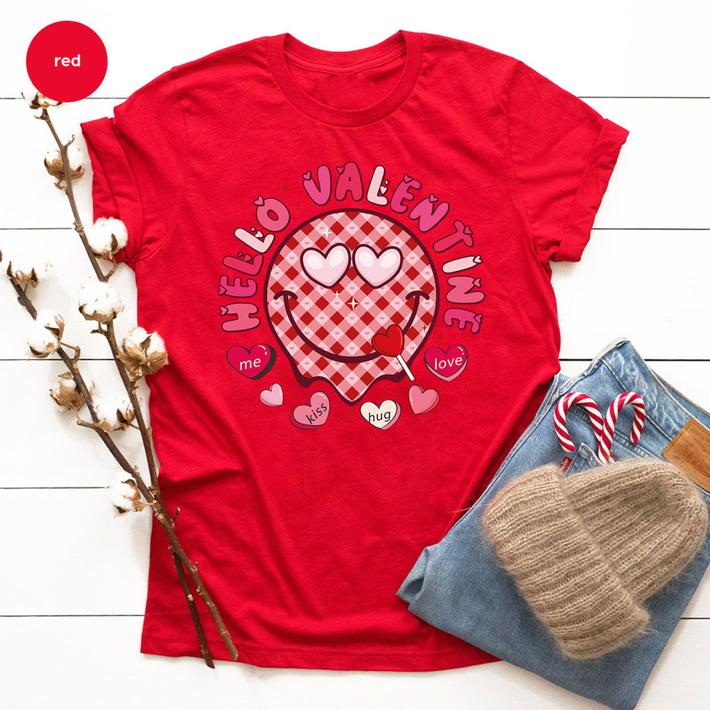Hello Valentine Shirt, Valentine's Day Love Gift for My product image 65