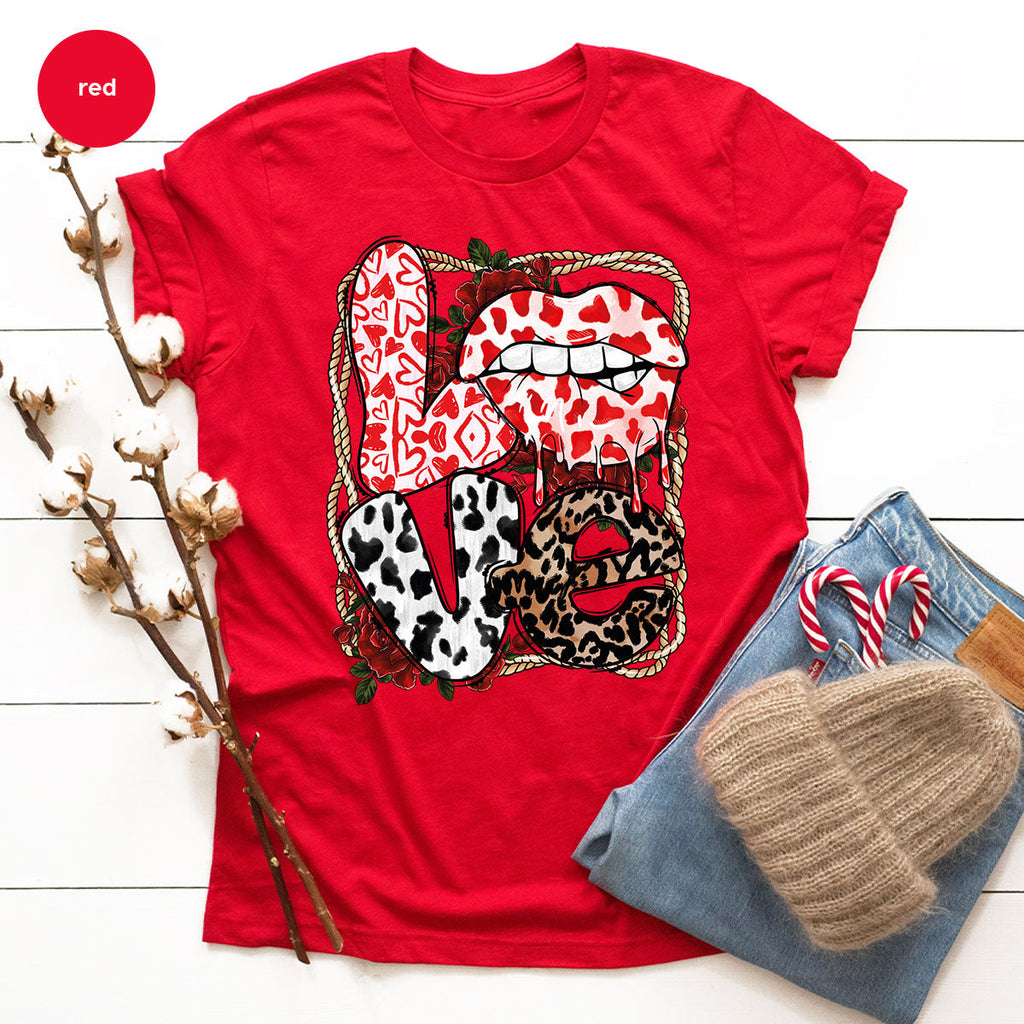 Love Shirt, Lovers Gift, Cool Valentine's Day T-Shirt product image 81