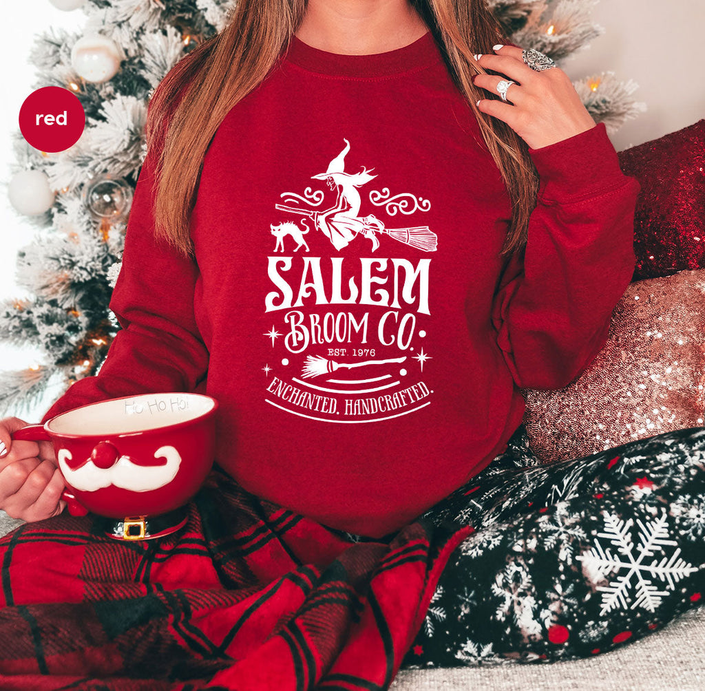 Halloween T-Shirt, Gifts, Salem Graphic Tees, Witchy Witch product image 44