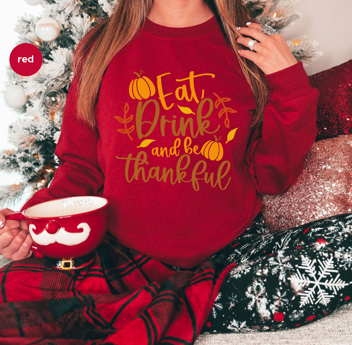 Cute Pumpkin T-Shirt, Fall Graphic Tees, Thankful Gifts product image 90