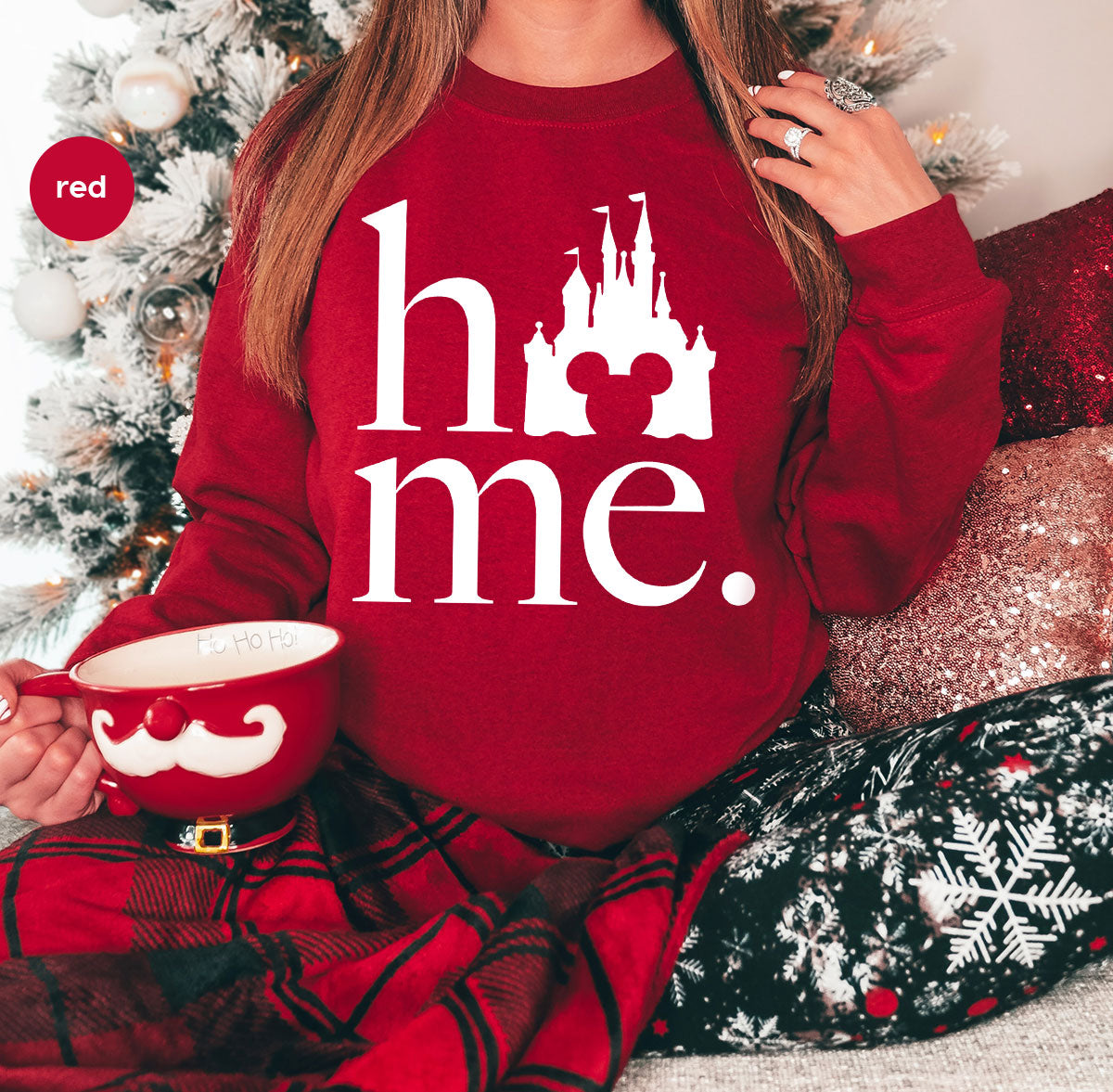 Disney Shirt, Family Home Sweatshirt, World Castle Graphic product image 81