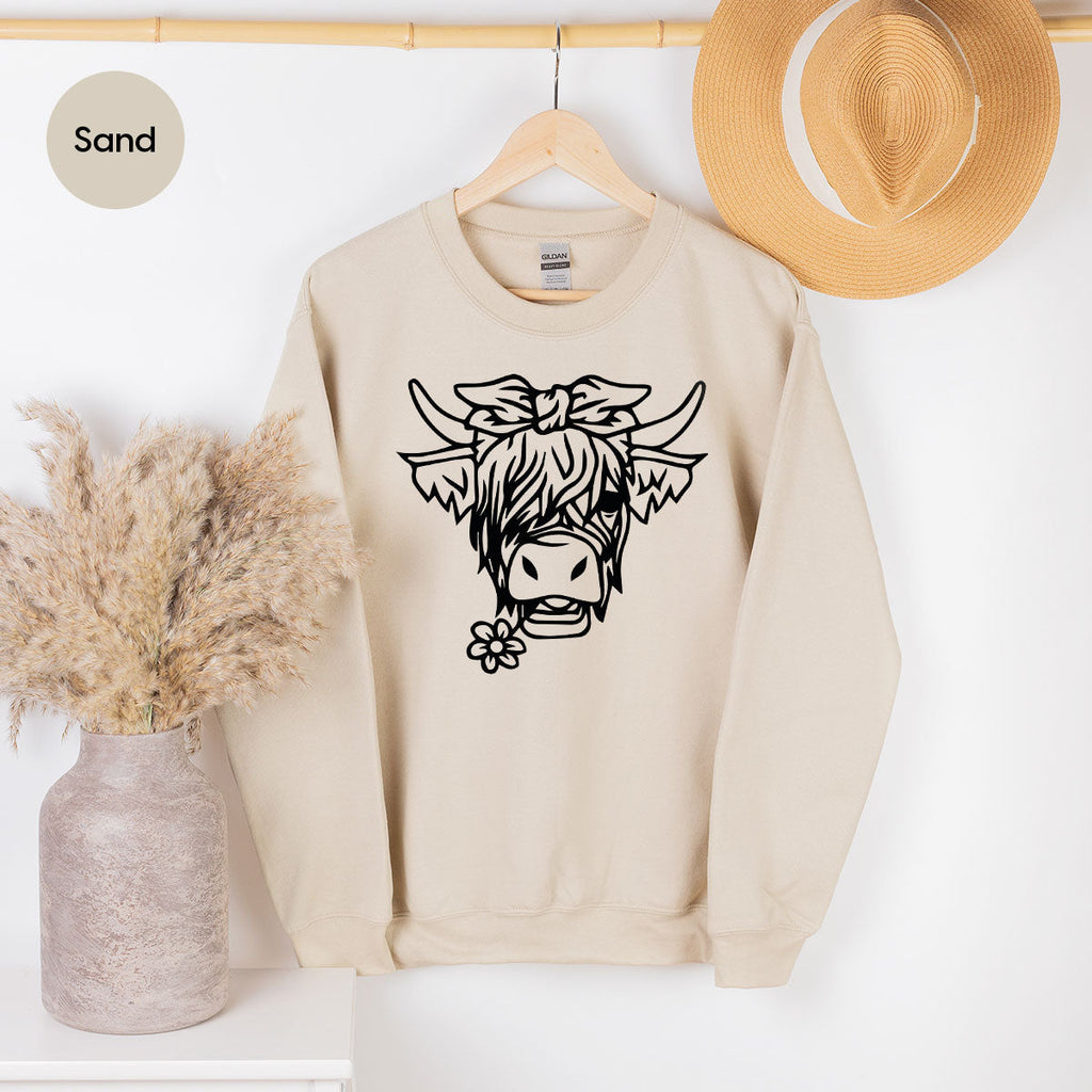 Cool Bull Shirt, With Flower T-Shirt, Funny product image 33