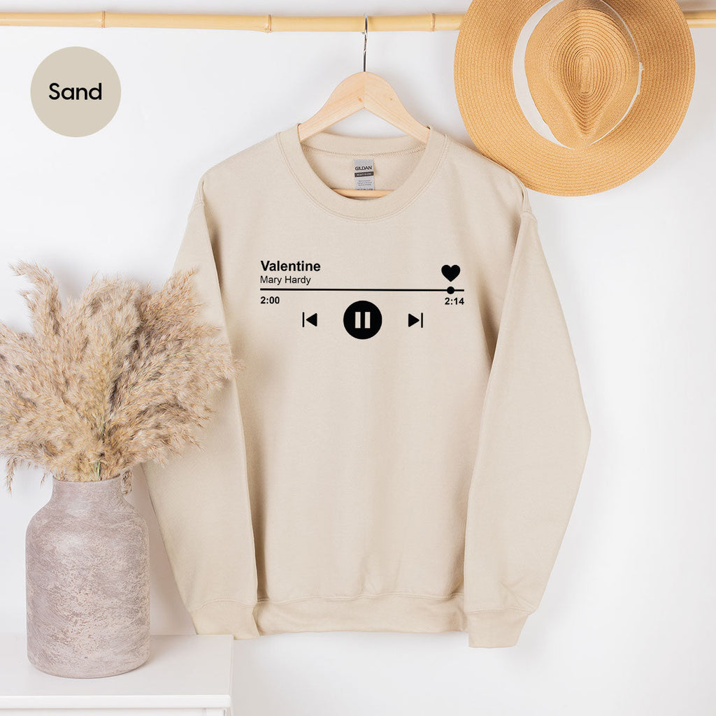 Valentine's Day Shirt, Play Music For Playlist T-Shirt product image 49