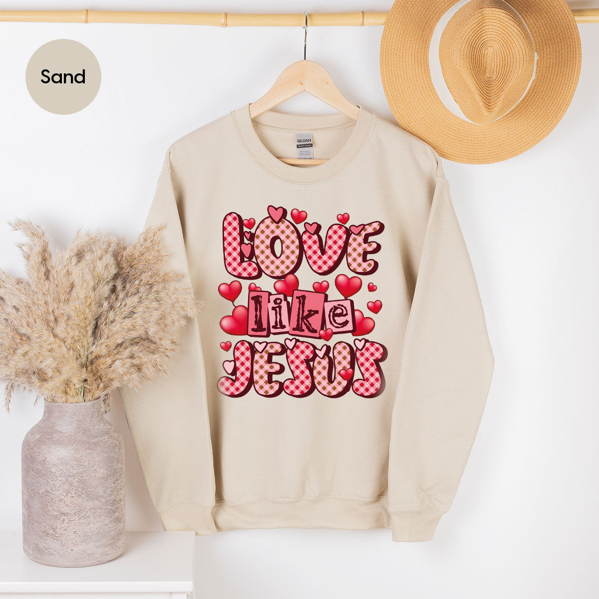 Love Like Jesus Shirt, Valentine's Day Best Gift for Lovers product image 83