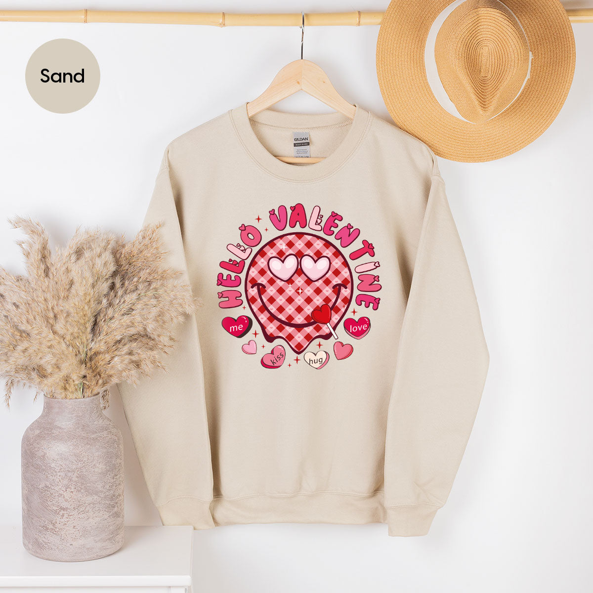 Hello Valentine Shirt, Valentine's Day Love Gift for My product image 67