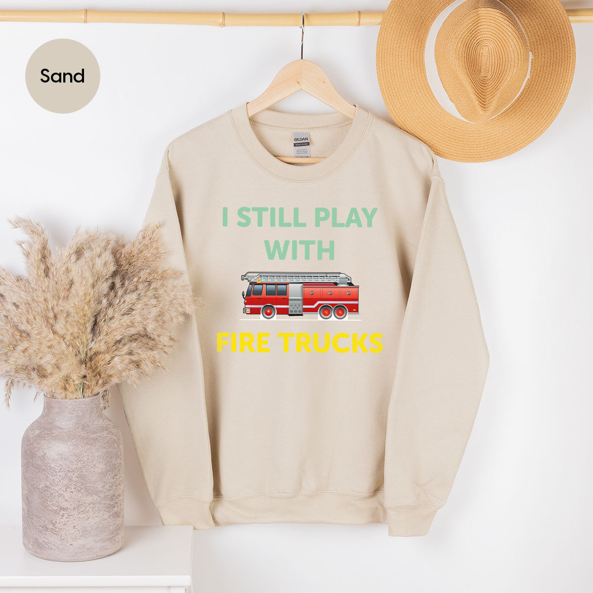 Fire Truck Shirt, Funny Fighter T-Shirt, Fireman Tee product image 83