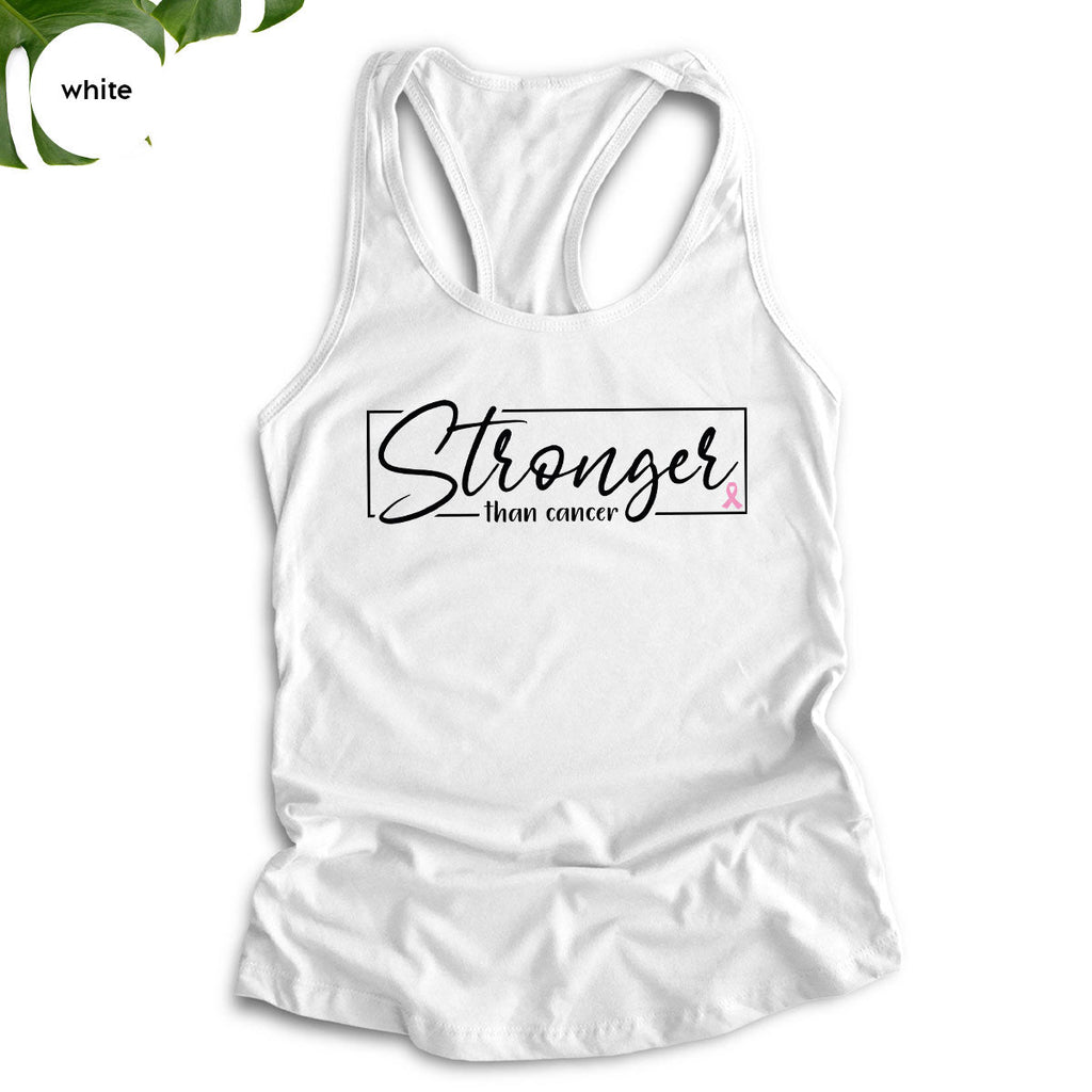 Stronger Than Cancer T-Shirt, Support Shirt, Warrior Tee product image 20