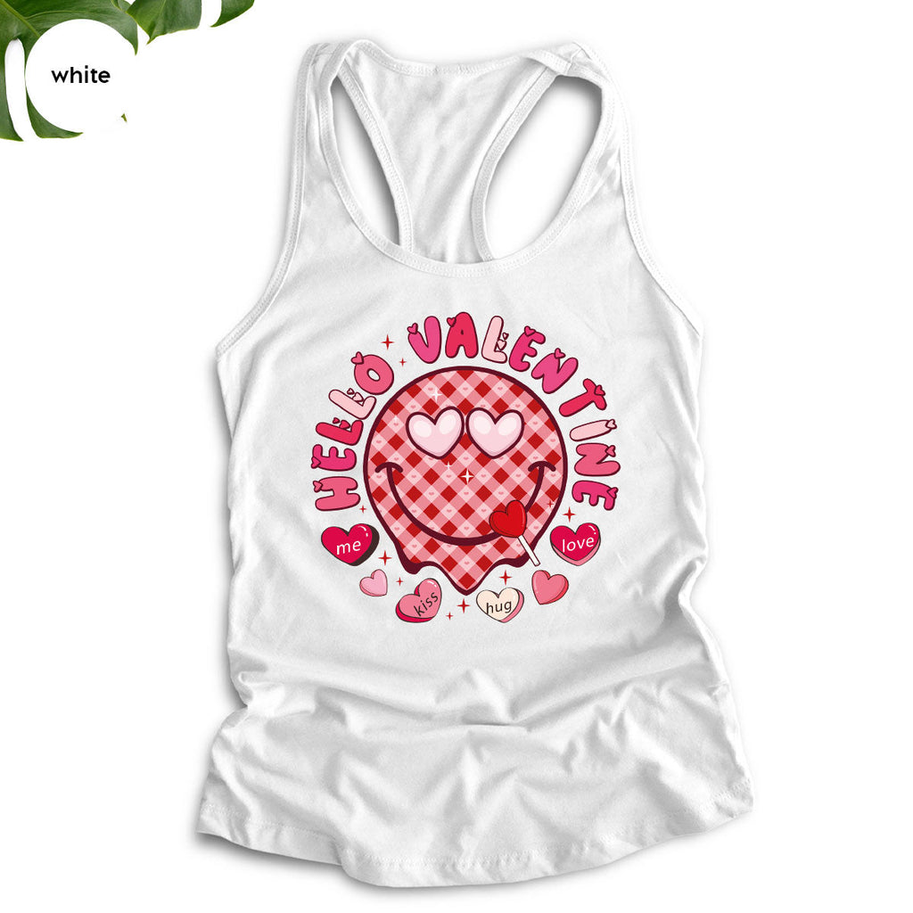 Hello Valentine Shirt, Valentine's Day Love Gift for My product image 69