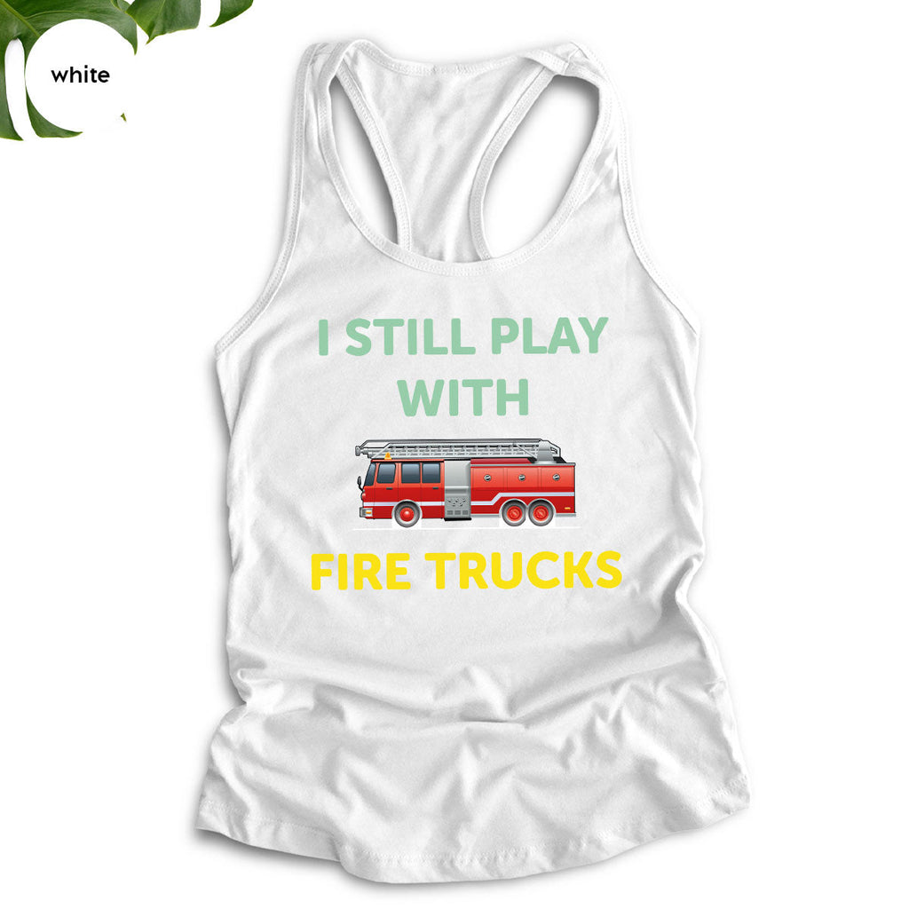 Fire Truck Shirt, Funny Fighter T-Shirt, Fireman Tee product image 88