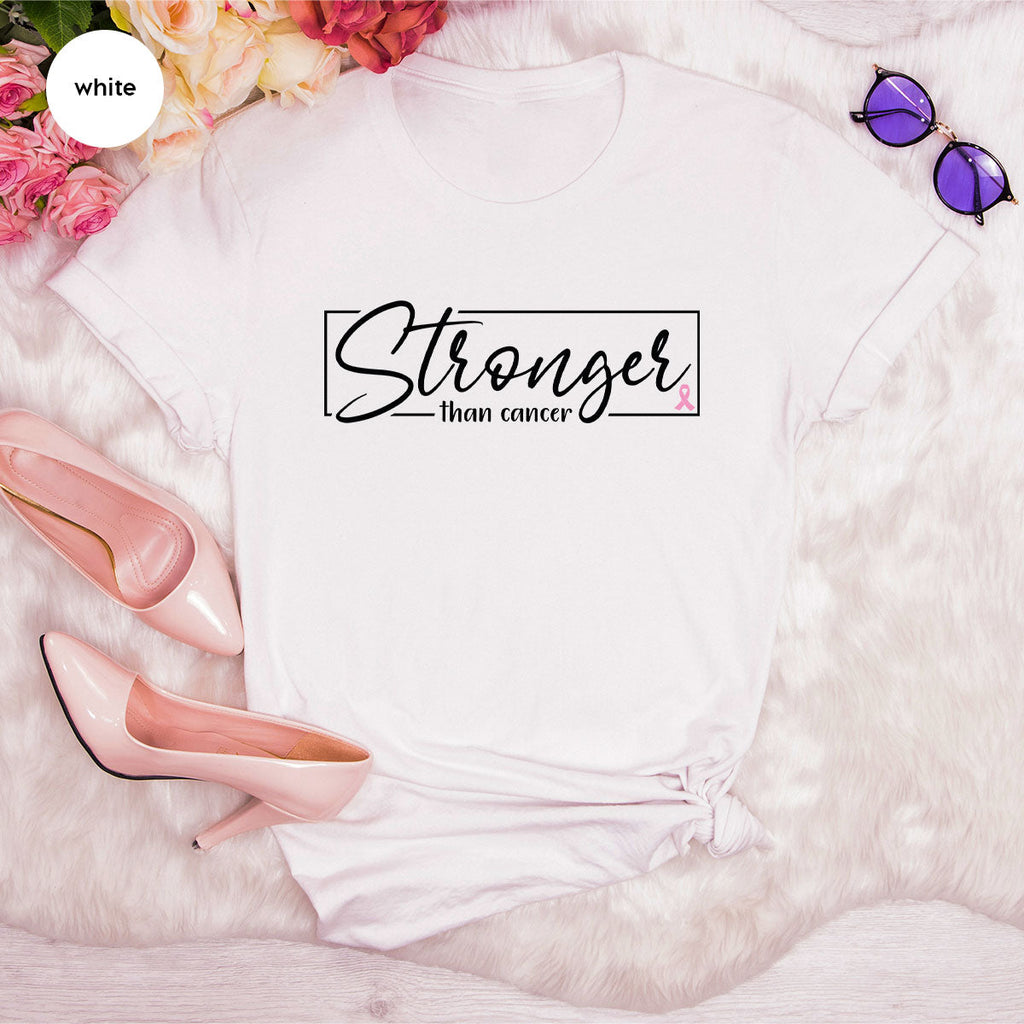 Stronger Than Cancer T-Shirt, Support Shirt, Warrior Tee product image 19