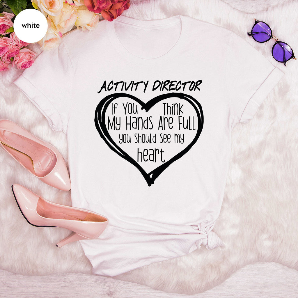 Activity Director Shirt, Love Heart Gift For Couples product image 71