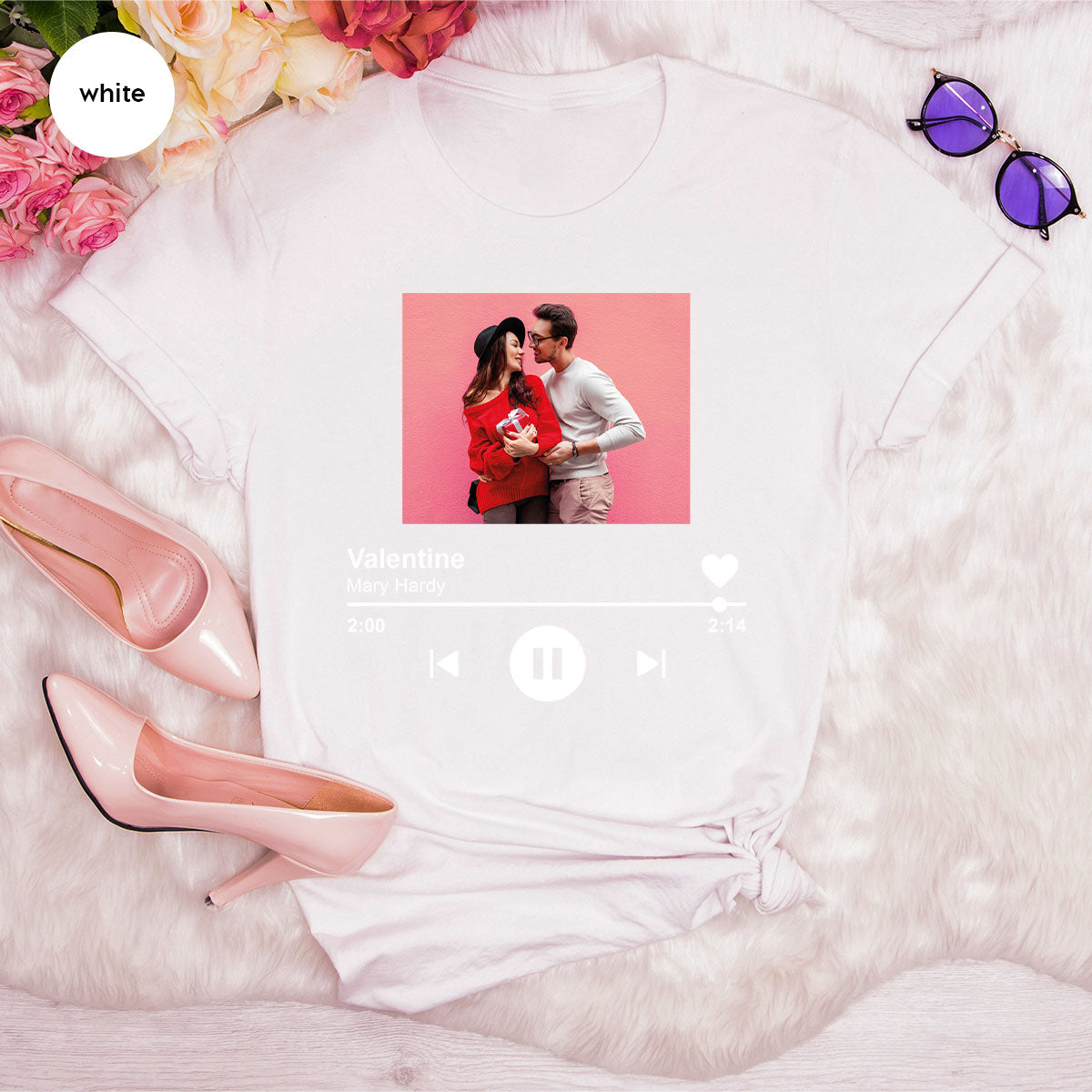 Custom Photo Valentine's Day Shirt, Personalized Gift product image 37