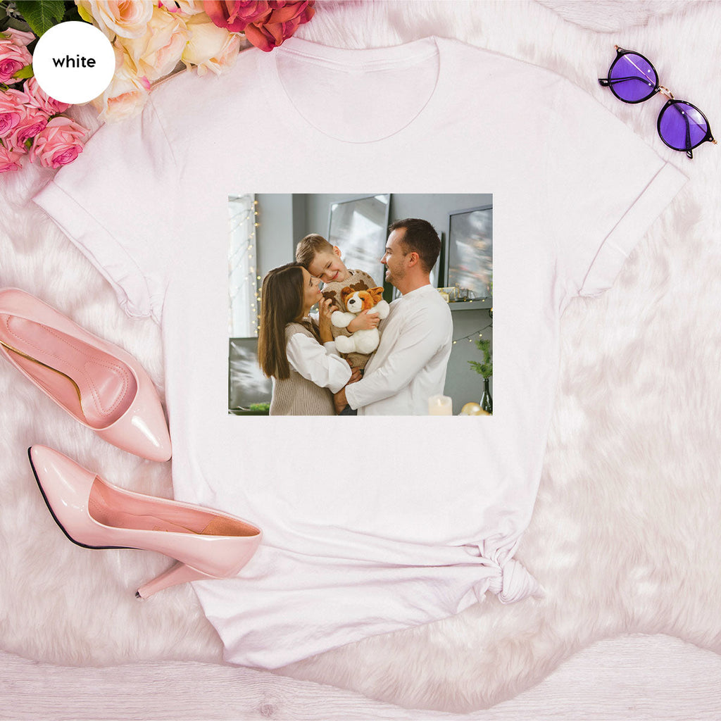 Custom Family T-Shirt, Customizable Photo Shirt, Baby Tee, product image 72