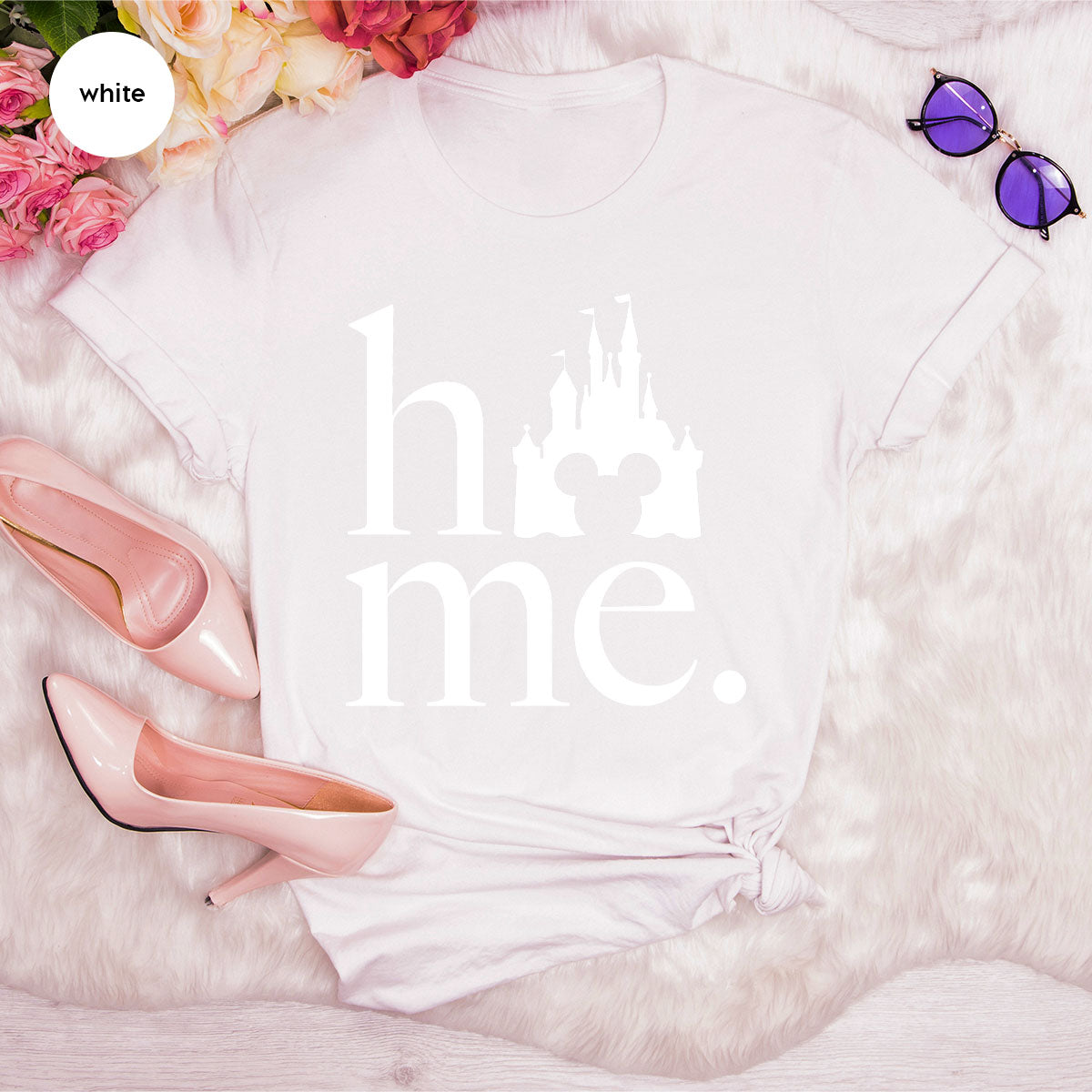 Disney Shirt, Family Home Sweatshirt, World Castle Graphic product image 83