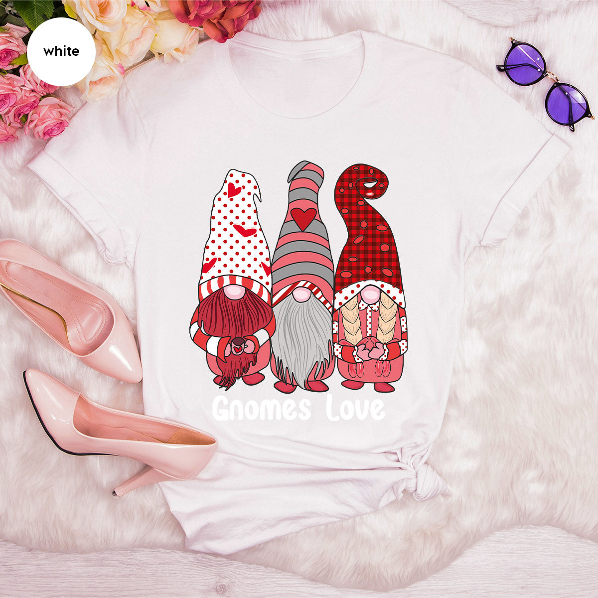 Gnomes Love Shirt, 4ever Best T-Shirt, Valentine's Day 2023 product image 94