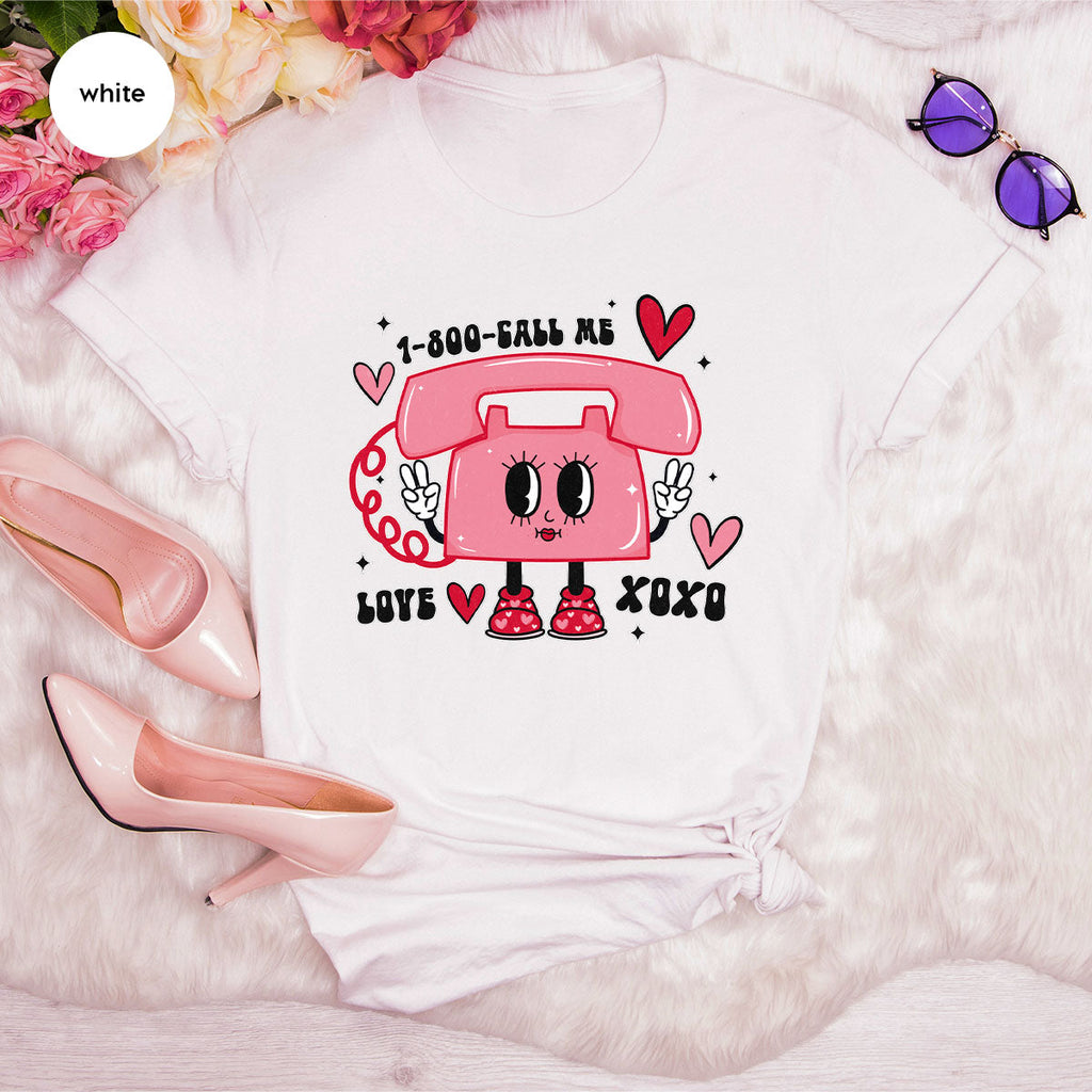 Call Me Lover Shirt, Funny Valentine's Day Cute Love T-Shirt product image 84