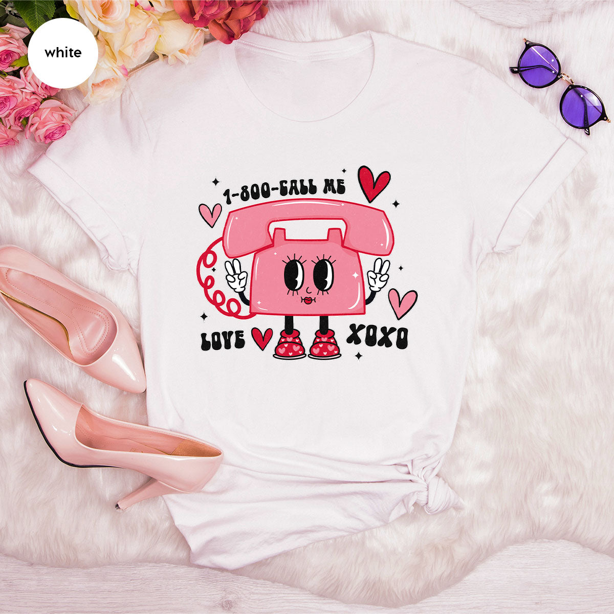 Call Me Lover Shirt, Funny Valentine's Day Cute Love T-Shirt product image 84