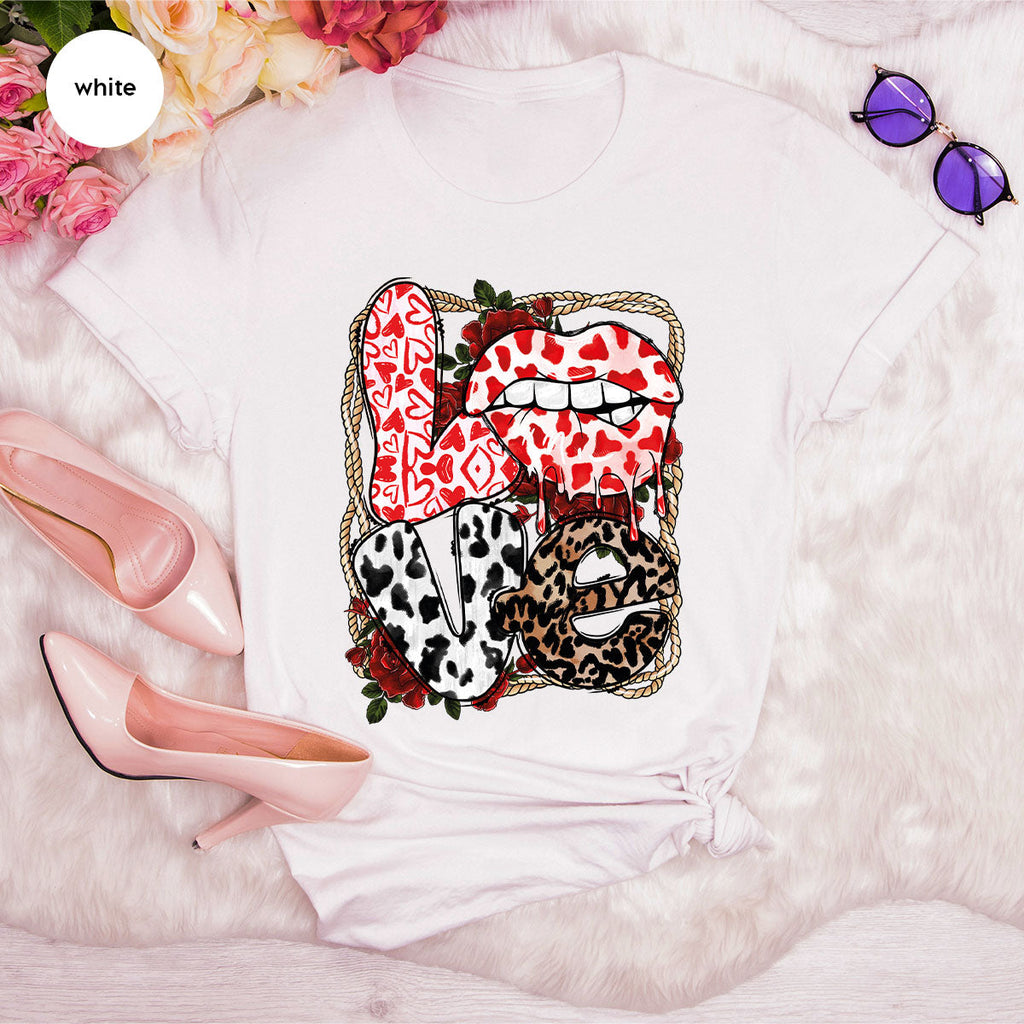 Love Shirt, Lovers Gift, Cool Valentine's Day T-Shirt product image 84
