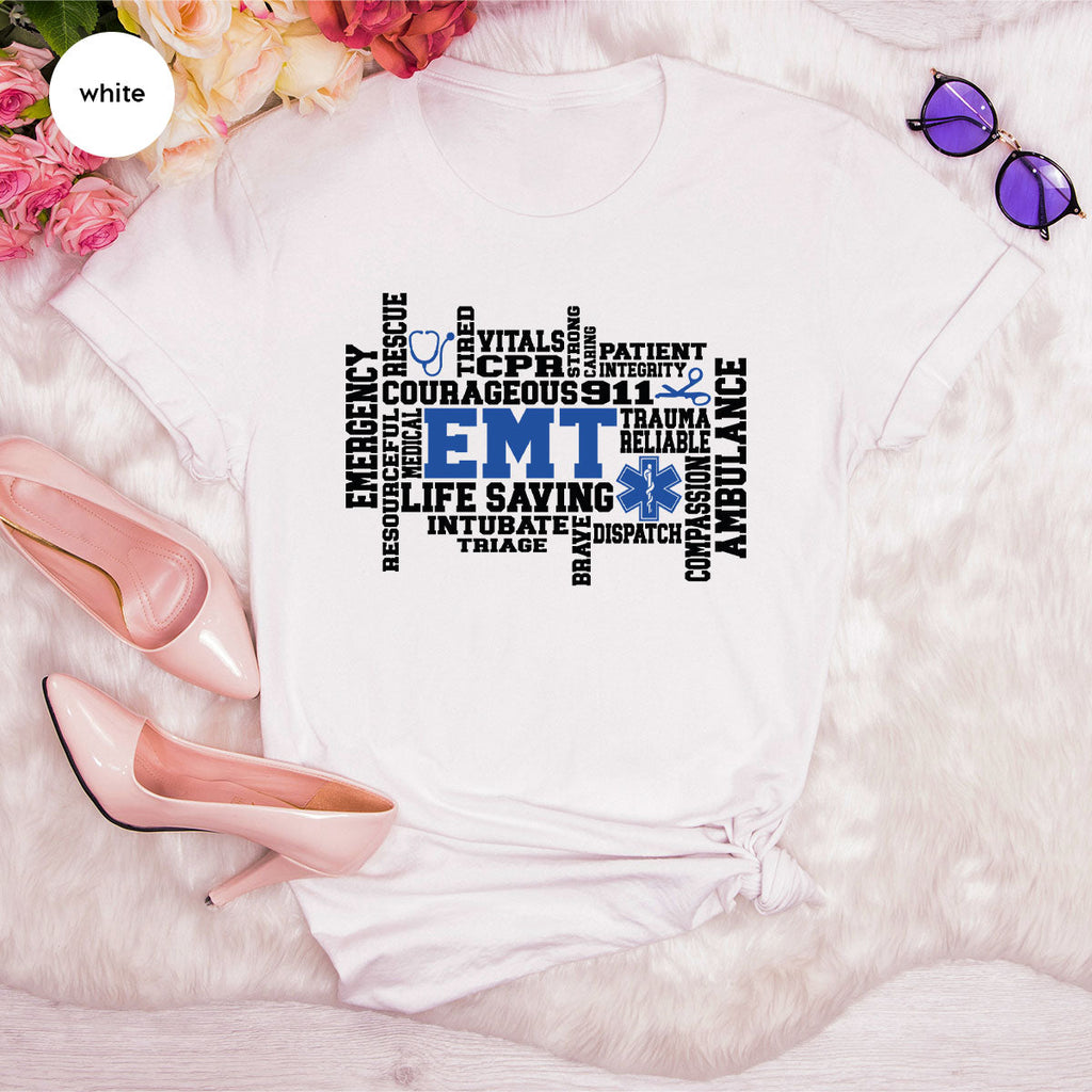 EMT Shirt, Gift For Paramedics, Life Saving T-Shirt product image 84