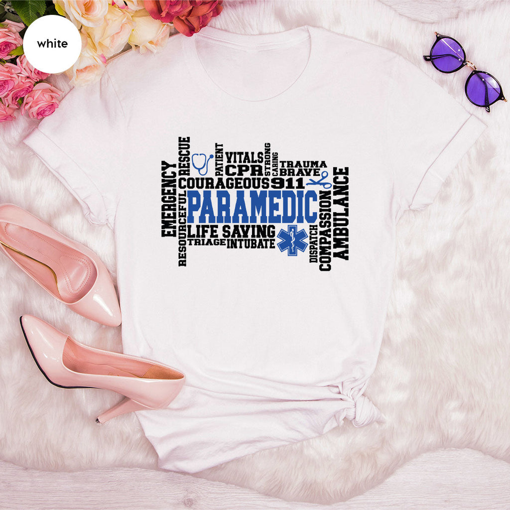 Paramedic T-Shirt, Ambulance Shirt, Life Saver Gift For product image 79
