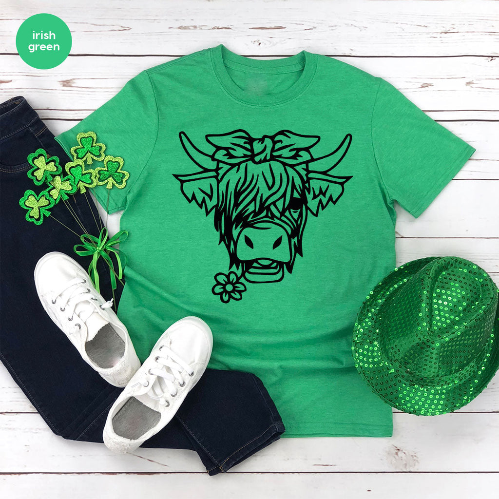 Cool Bull Shirt, With Flower T-Shirt, Funny product image 24