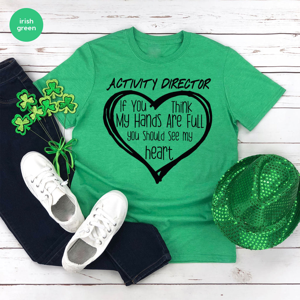 Activity Director Shirt, Love Heart Gift For Couples product image 56