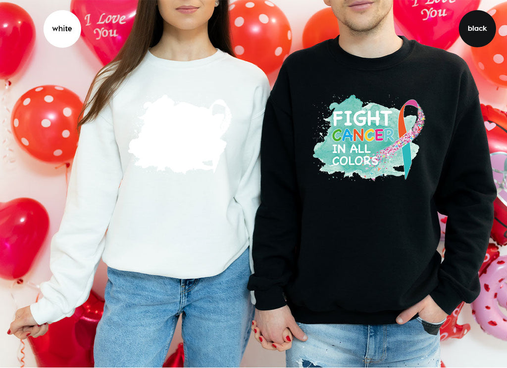 Fight Against Cancer Shirt, Warrior T-Shirt, With All Colors product image 72