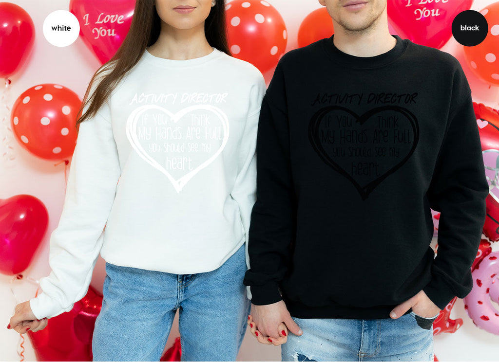 Activity Director Shirt, Love Heart Gift For Couples product image 69