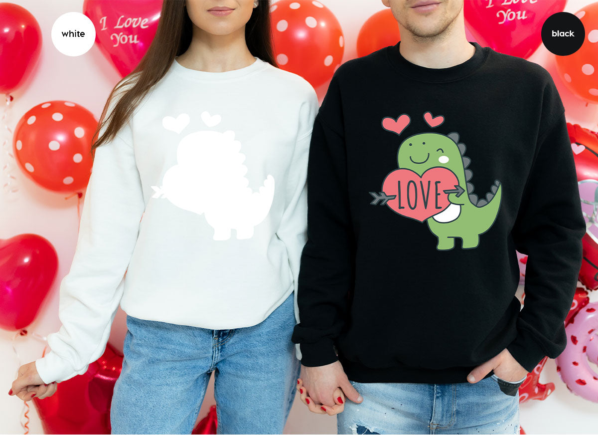 Love Shirt, Lovely Dinosaur Valentine's Day Special For product image 70
