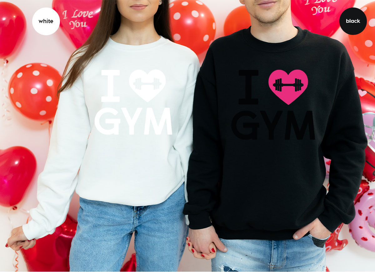 Fitness T-Shirt, GYM Shirt, I Love For Bodybuilder product image 5
