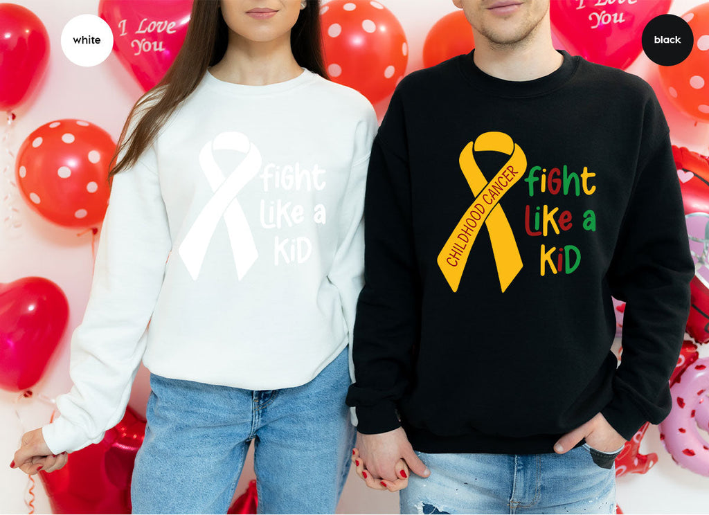Fighting Like A Kid Shirt, Cancer Fight Childhood Canver product image 68