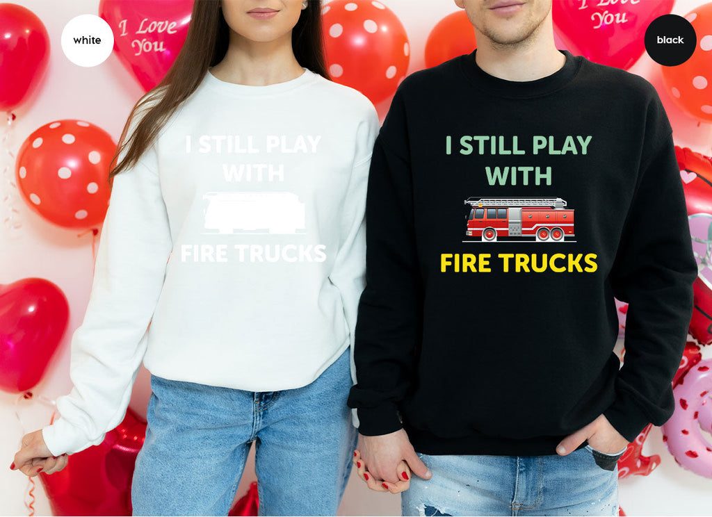 Fire Truck Shirt, Funny Fighter T-Shirt, Fireman Tee product image 85