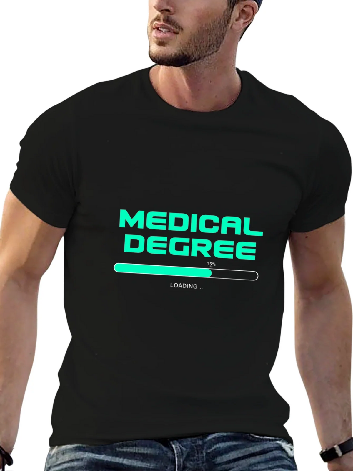Medical Degree Loading T-Shirt - Student Doctor Gift product image 6