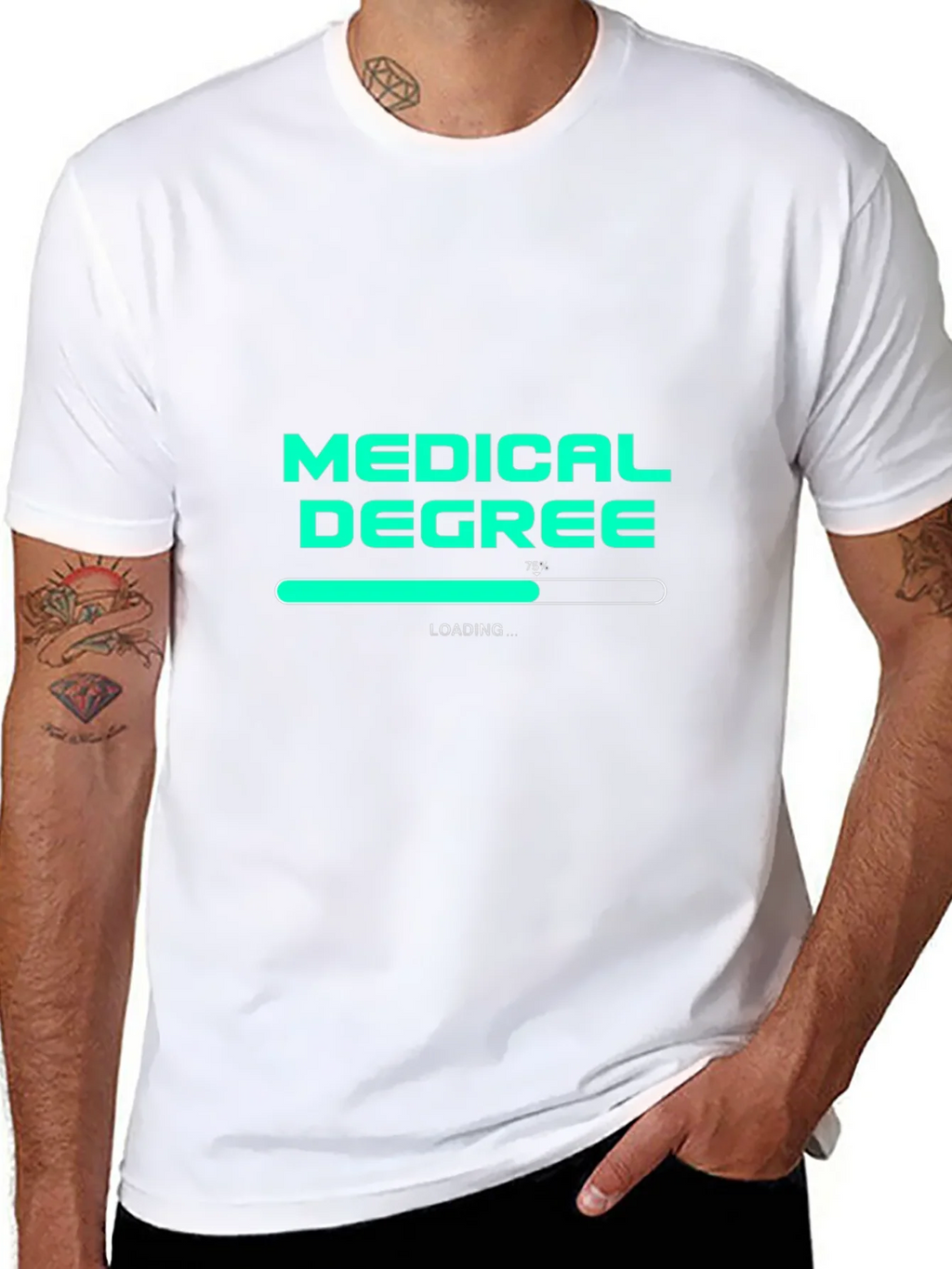 Medical Degree Loading T-Shirt - Student Doctor Gift product image 7