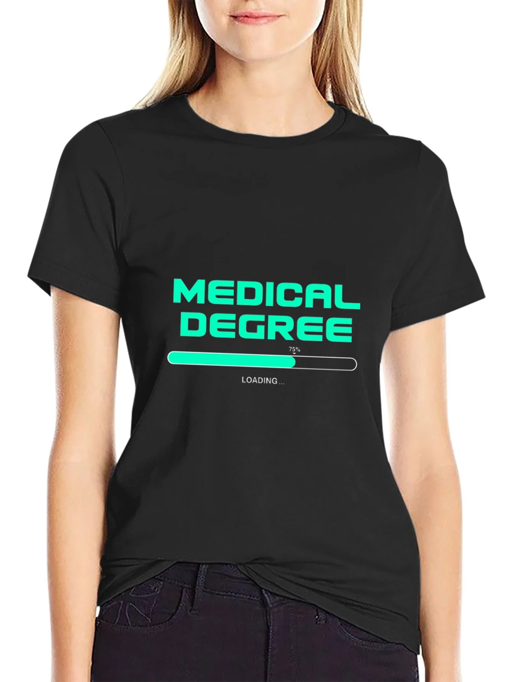 Medical Degree Loading T-Shirt - Student Doctor Gift product image 2