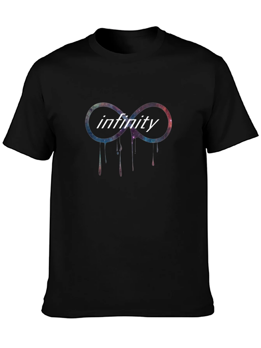 Infinity Galaxy Black T-Shirt product image 2