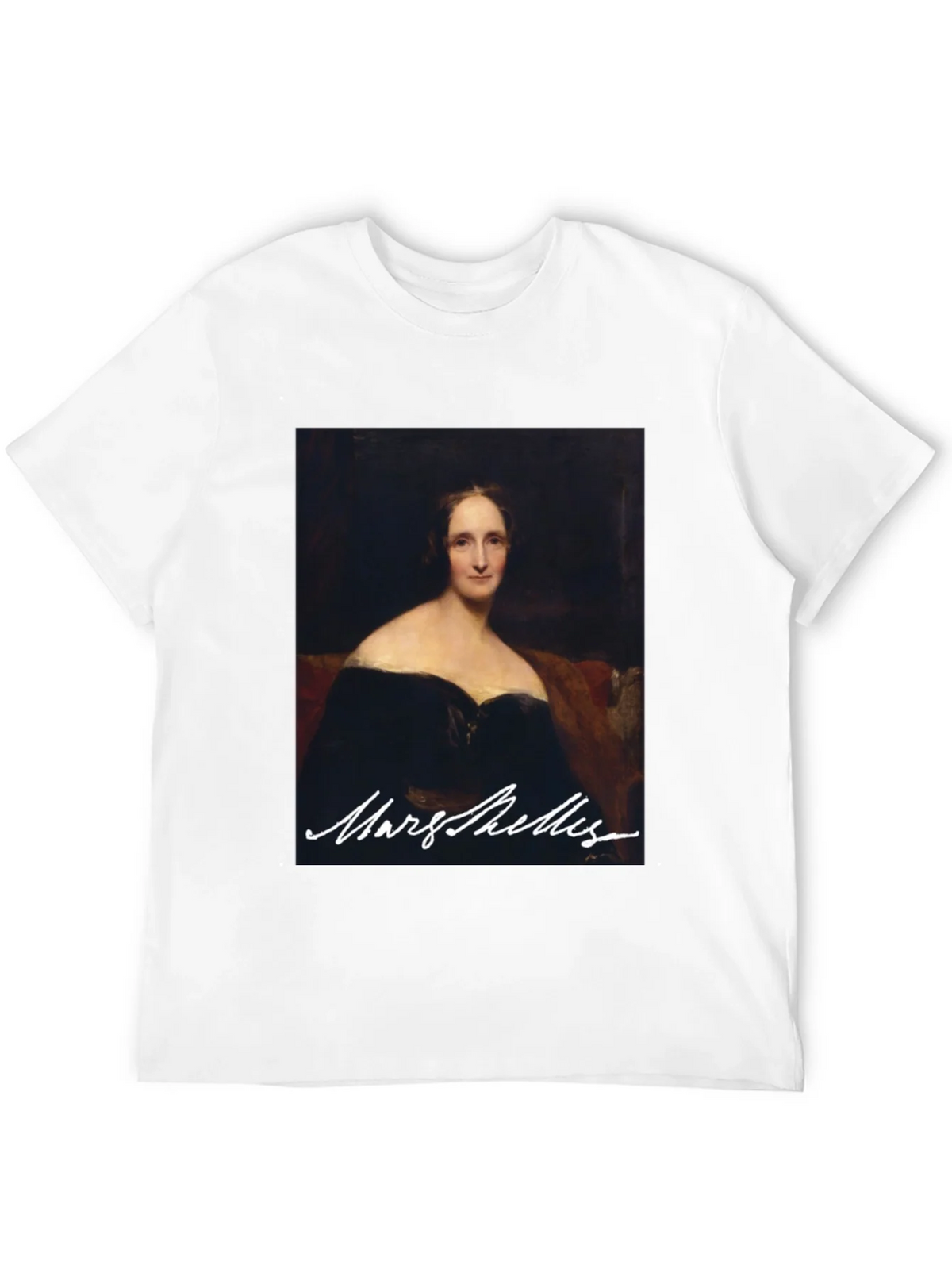 Mary Shelley Portrait Graphic Tee - Literary Fashion product image 7