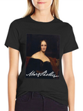 Mary Shelley Portrait Graphic Tee - Literary Fashion product image 1