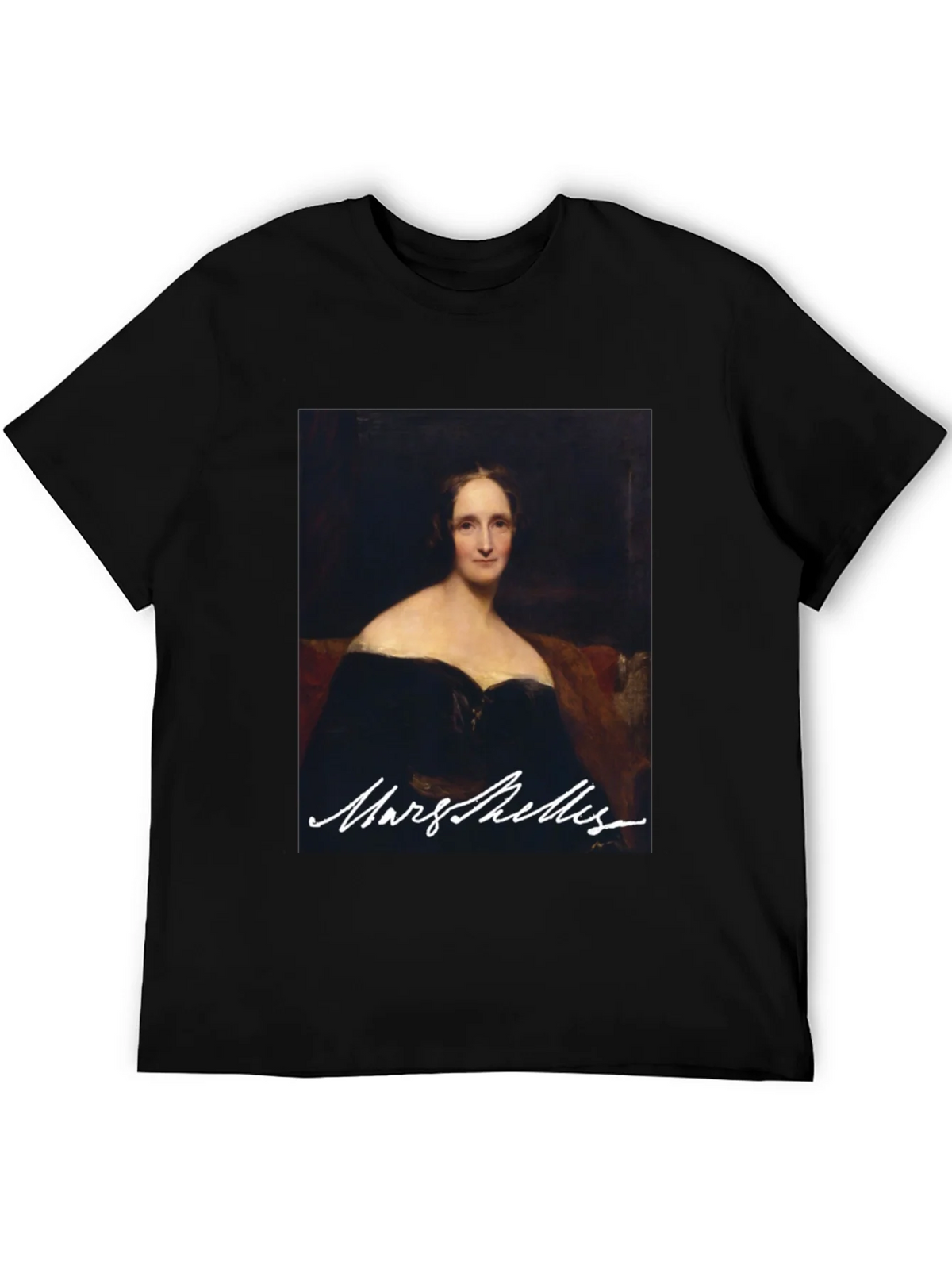 Mary Shelley Portrait Graphic Tee - Literary Fashion product image 4