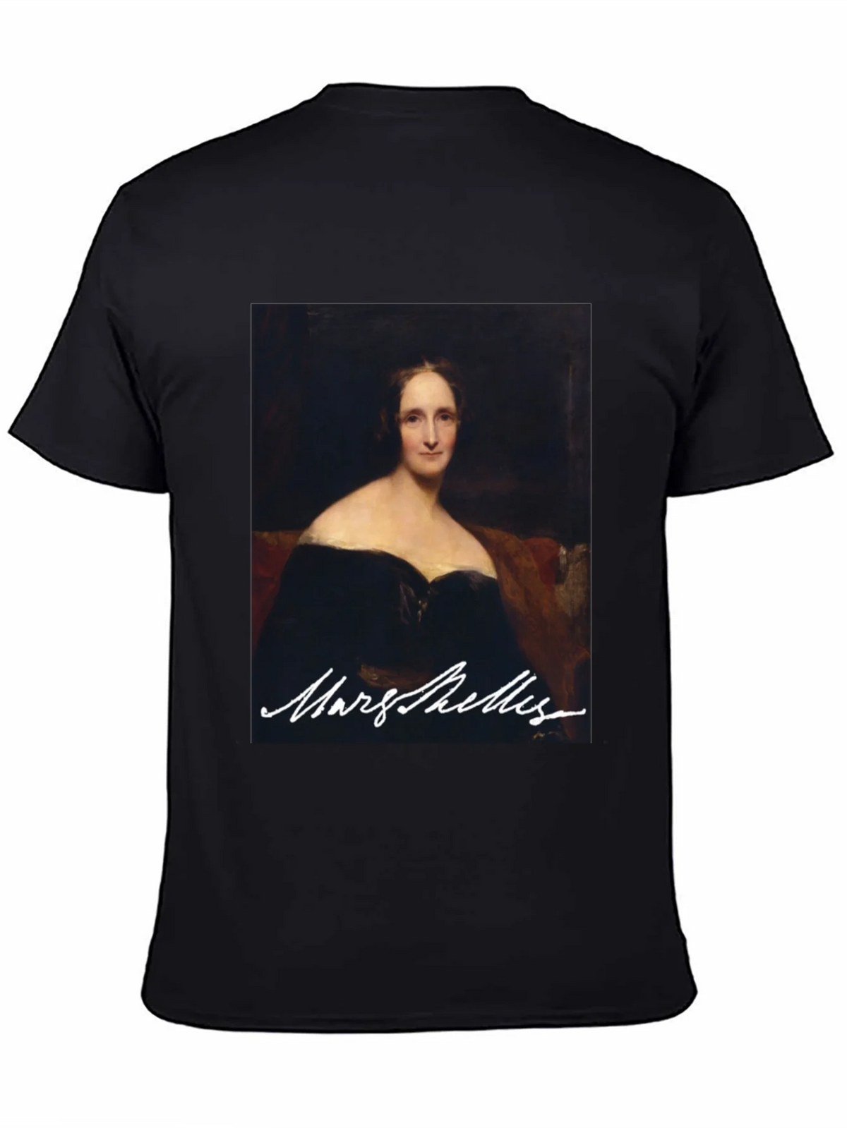 Mary Shelley Portrait Graphic Tee - Literary Fashion product image 3