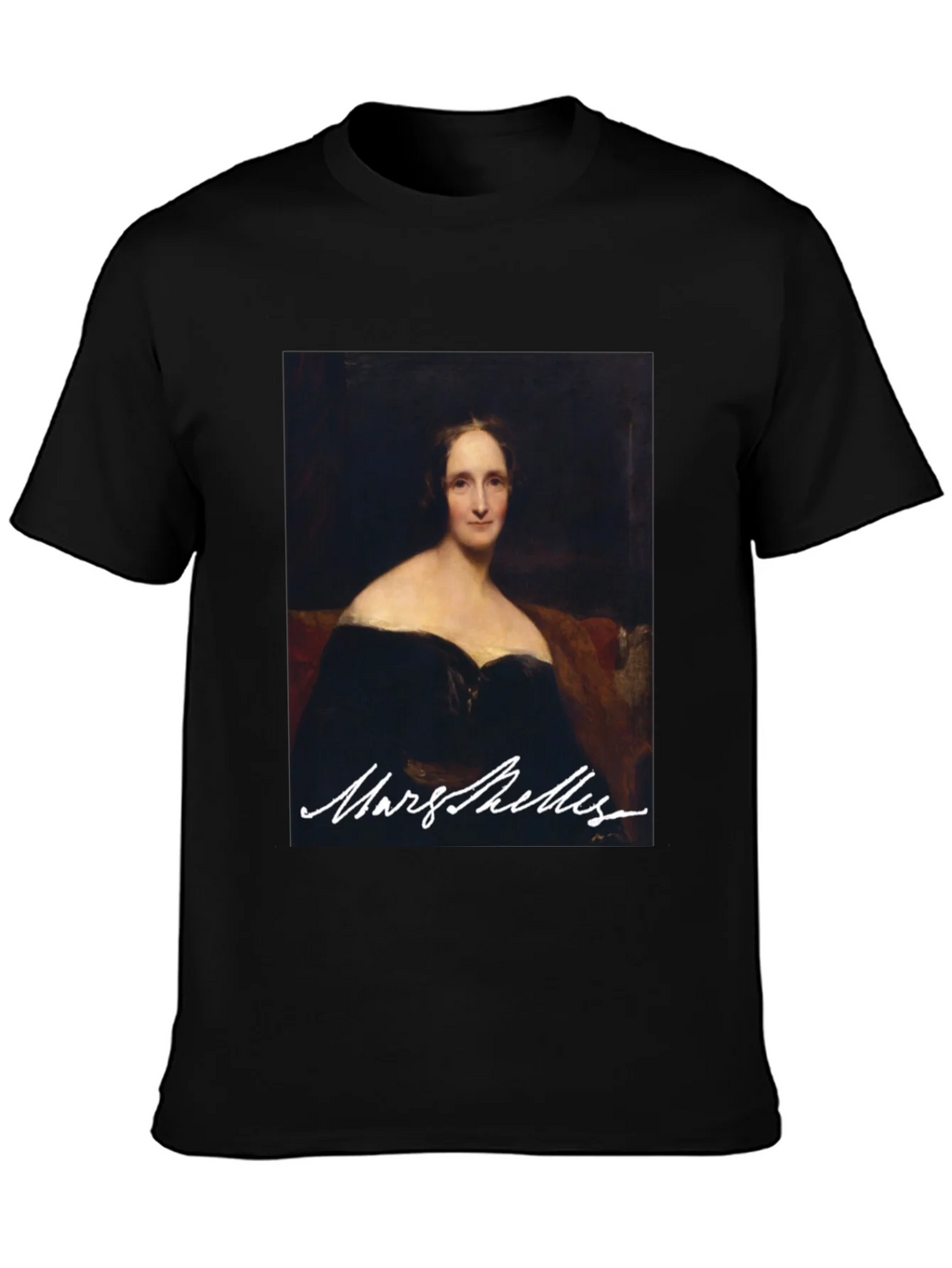 Mary Shelley Portrait Graphic Tee - Literary Fashion product image 2